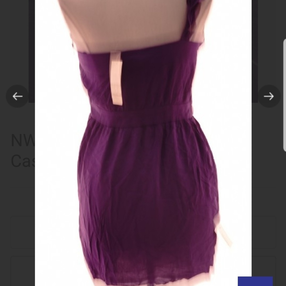 NWT BCBG Purple dress - Picture 3 of 6